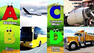 ABC Vehicle Sounds 32TH3 | Nursery Rhyme for Kids | Koko Study Class