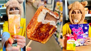 Marshmallow Ice Cream 🍦 Hack | Viral Tiktok Korean Street Food @Clownandbears