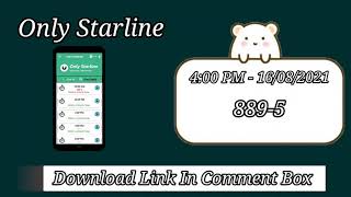 4:00 PM 16/08/2021 | Only Starline Games | Matka Starline | #Satta Starline | #matka #starline screenshot 1