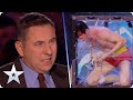 Fear factor christian wedoy takes on terrifying underwater stunt  auditions  bgt 2020