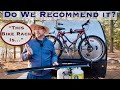 Arvika Bike Rack Review: Front Mounted Rack For Travel Trailers, Teardrops, Nucamps, and Airstreams
