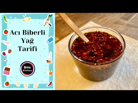 Acı Biberli Yağ Tarifi - Chinese Chili Oil Recipe