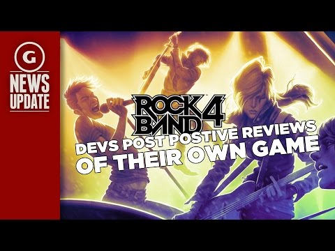 Rock Band 4 Devs Posted Positive Reviews on Amazon - GS News Update