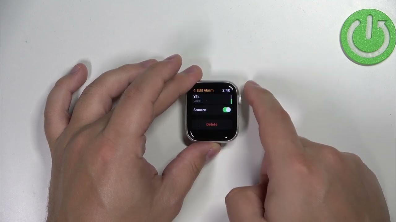 How to Activate Alarm Clock in Apple Watch SE 2nd Gen Apple Watch SE