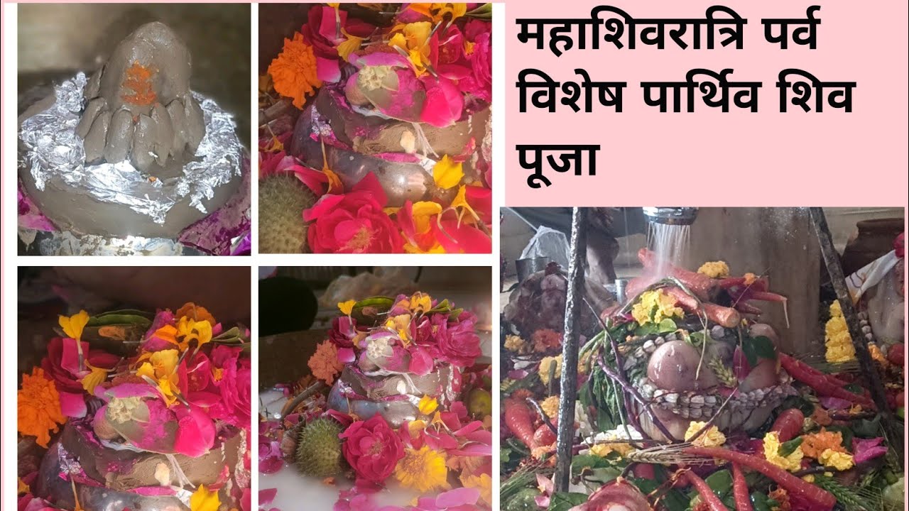 महाशिवरात्रि पर्व पर विशेष पार्थिव शिवलिंग की पूजा 🙏🙏🙏 हर हर महादेव शम्भु भवानी बन्दे शंकर 🙏