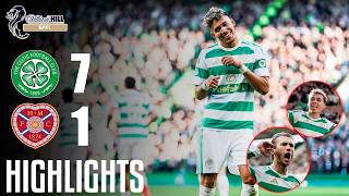 Celtic vs Hearts 7-1 Highlights | Scottish Premiership 2026/27
