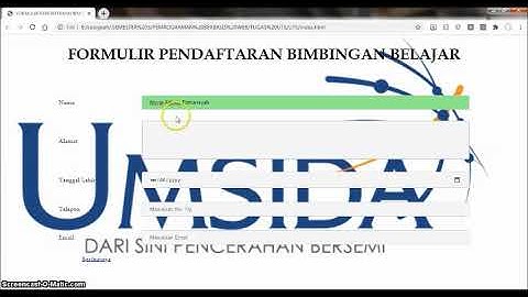 Tugas UTS Pemrograman Berbasis Web