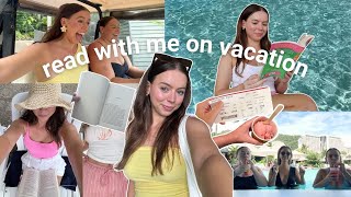 how much do I read in a week on vacation with my besties!! 📖🌴 *girls trip to Hamilton Island*