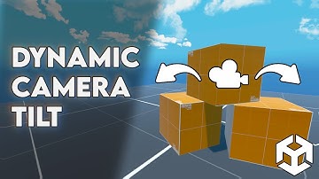 Camera Tilt When Moving Sideways In Unity | Tutorial