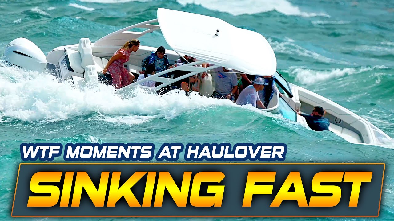 WORST Moments at HAULOVER INLET BOAT ZONE YouTube