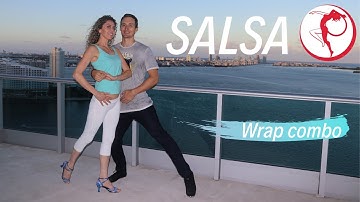StepFlix 🔴 LIVE Salsa class 9 | Wrap combo | Lili & Mat