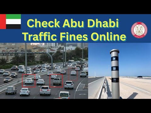 How to Check Abu Dhabi Traffic Fines Online (Fast & Easy) - YouTube