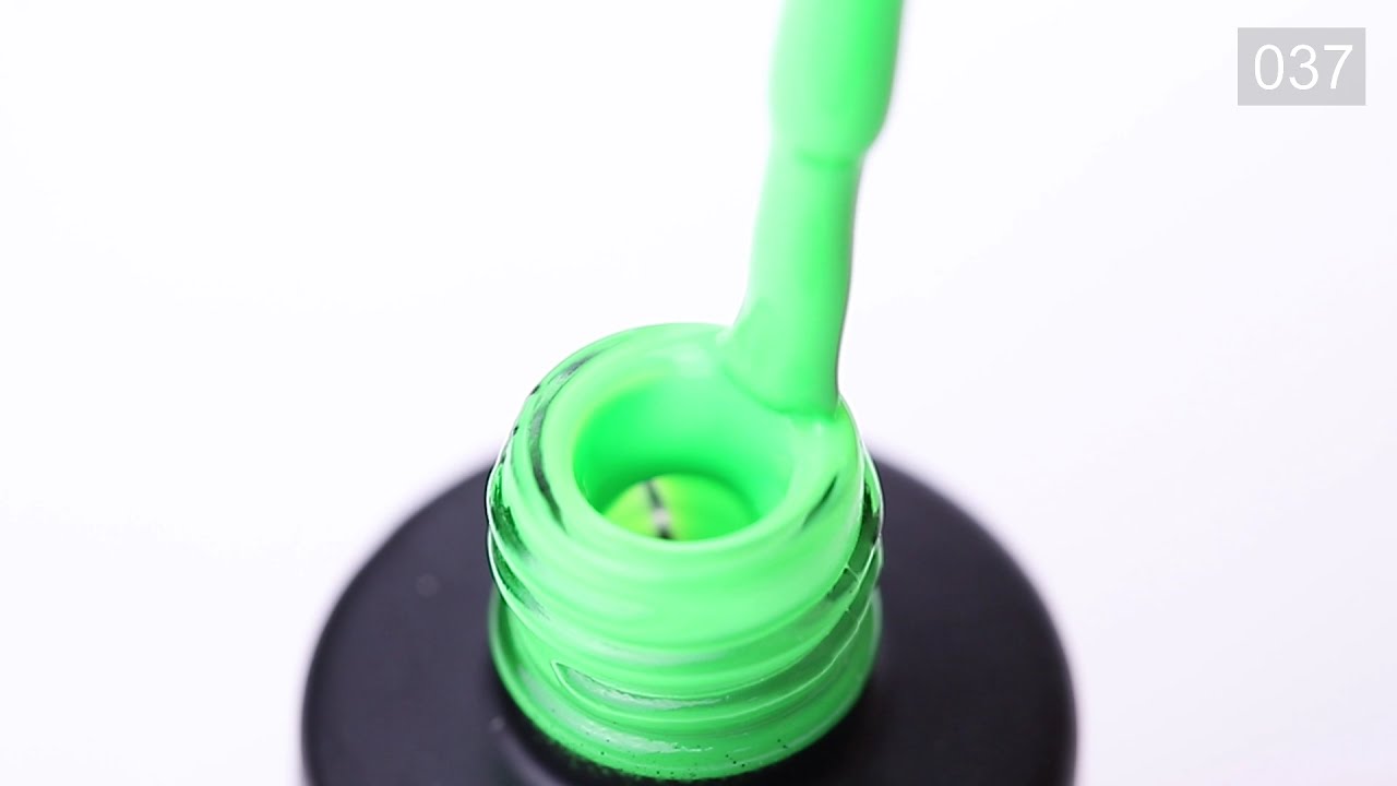 Гель-лак Grattol Color Gel Polish 037 Lime (ярко-зеленый, неон), 9 мл