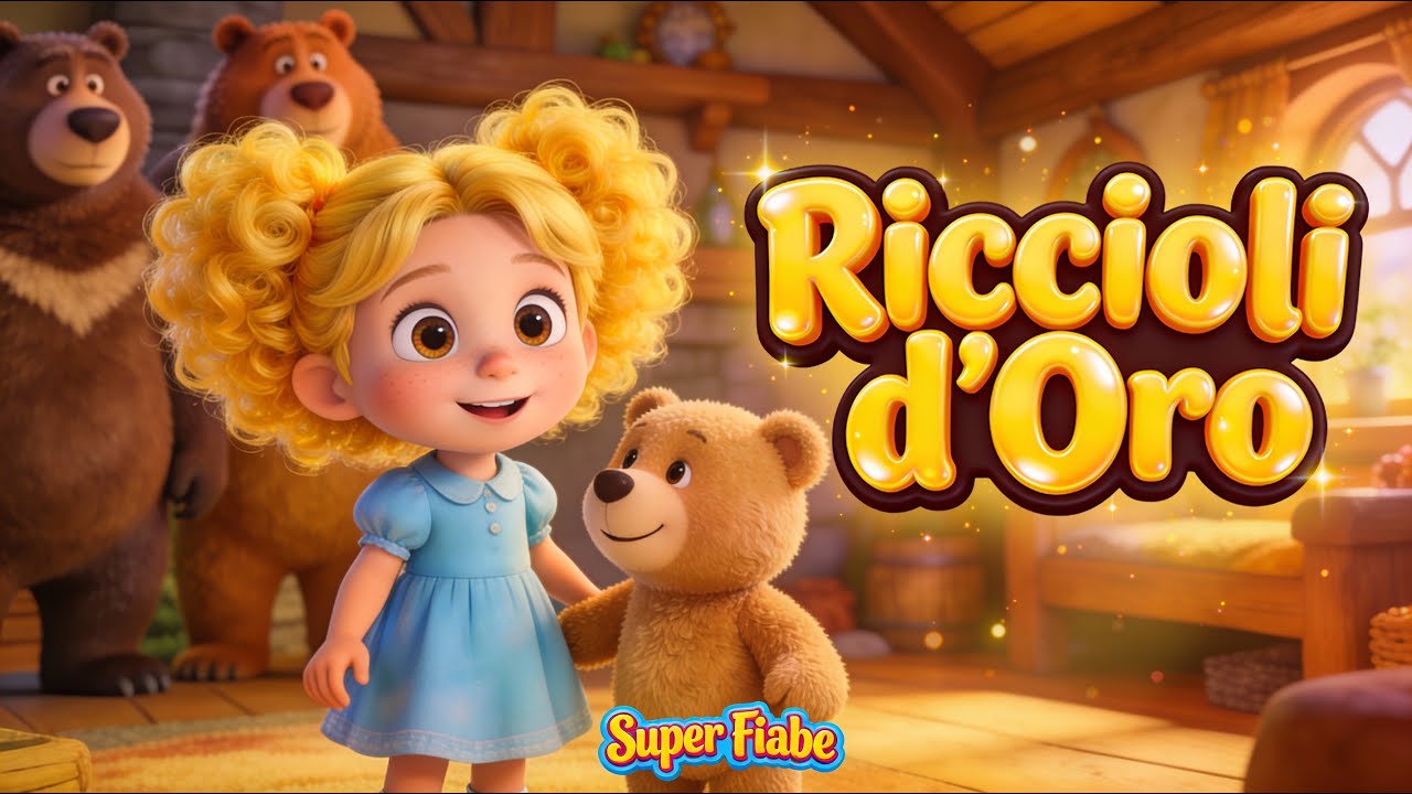 Riccioli d'Oro e i Tre Orsi: Fiaba Completa per Bambini