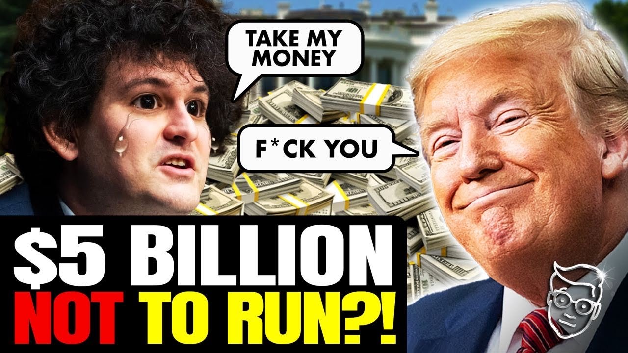 Sam Bankman-Fried Tried to BRIBE Trump with $5BILLION To NOT Run in 2024 ?