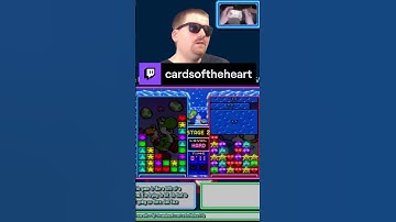 Gets the Job Done [Tetris Attack] | CardsOfTheHeart on #twitch #gaming #speedrun #PuzzleLeague