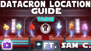 SWTOR Datacrons - Taris (Republic) Datacron Guide - All 5 Datacrons, ft. Sam C. - WAY ➚