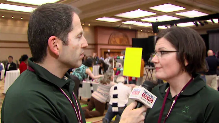 Patrick Ciccarelli & Lesleigh Watson at VTN 2011 -...