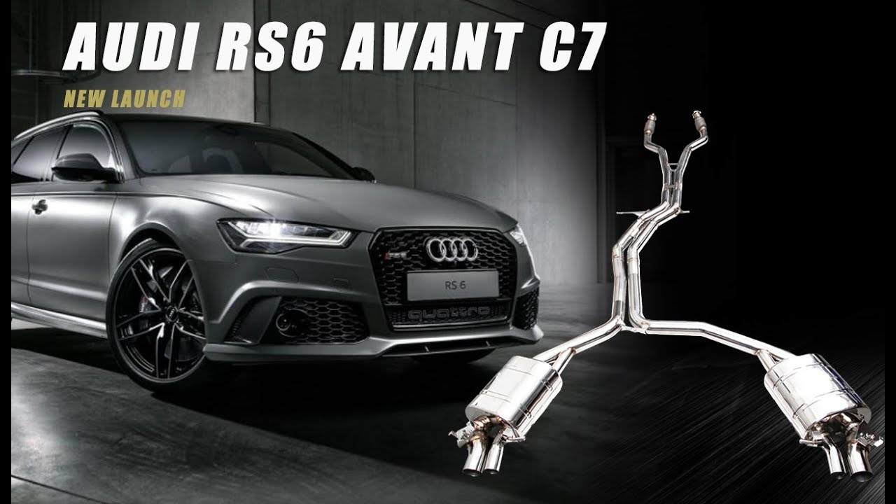 71800 The iPE exhaust for Audi RS6 . Credit to Eurotune in Australia
