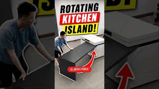 Rotating Kitchen Island ❤️ #interiordesign #shorts #kitchen
