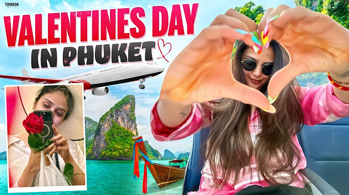 Valentines day in Phuket || Travel Vlog ||  Sreemukhi