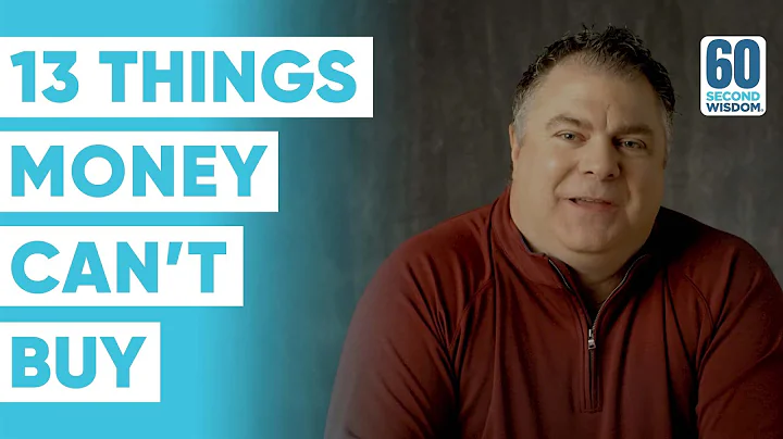 13 Things Money Cant Buy - Matthew Kelly - 60 Second Wisdom