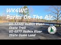 2fer POTA Activation at the Yadkin River Senic Overlook.