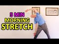 5 minute morning stretch  mobility routine iron out the kinks  feel amazing