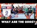 2019-20 SKY BET LEAGUE 1 ODDS - YouTube