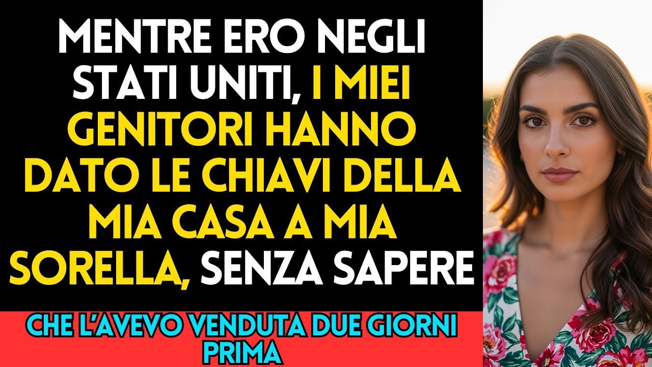 Il telefono ha vibrato alle dieci del mattino, ora di Miami. Una foto di mia sorella Amanda, sorridente sul divano bianco del mio soggiorno. La didascalia di mia madre: "Sorpresa! Ho dato le...