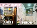 DIY Transformação de Lavanderia! Gastando pouco!