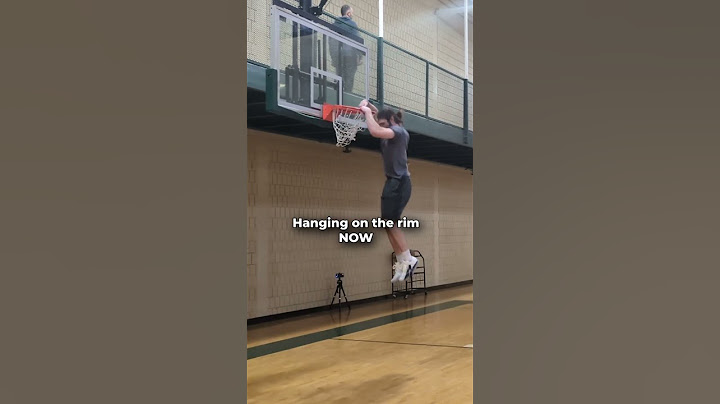 hanging on the rim progress 🔥