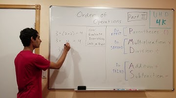 Order of Operations Part 2: Parentheses