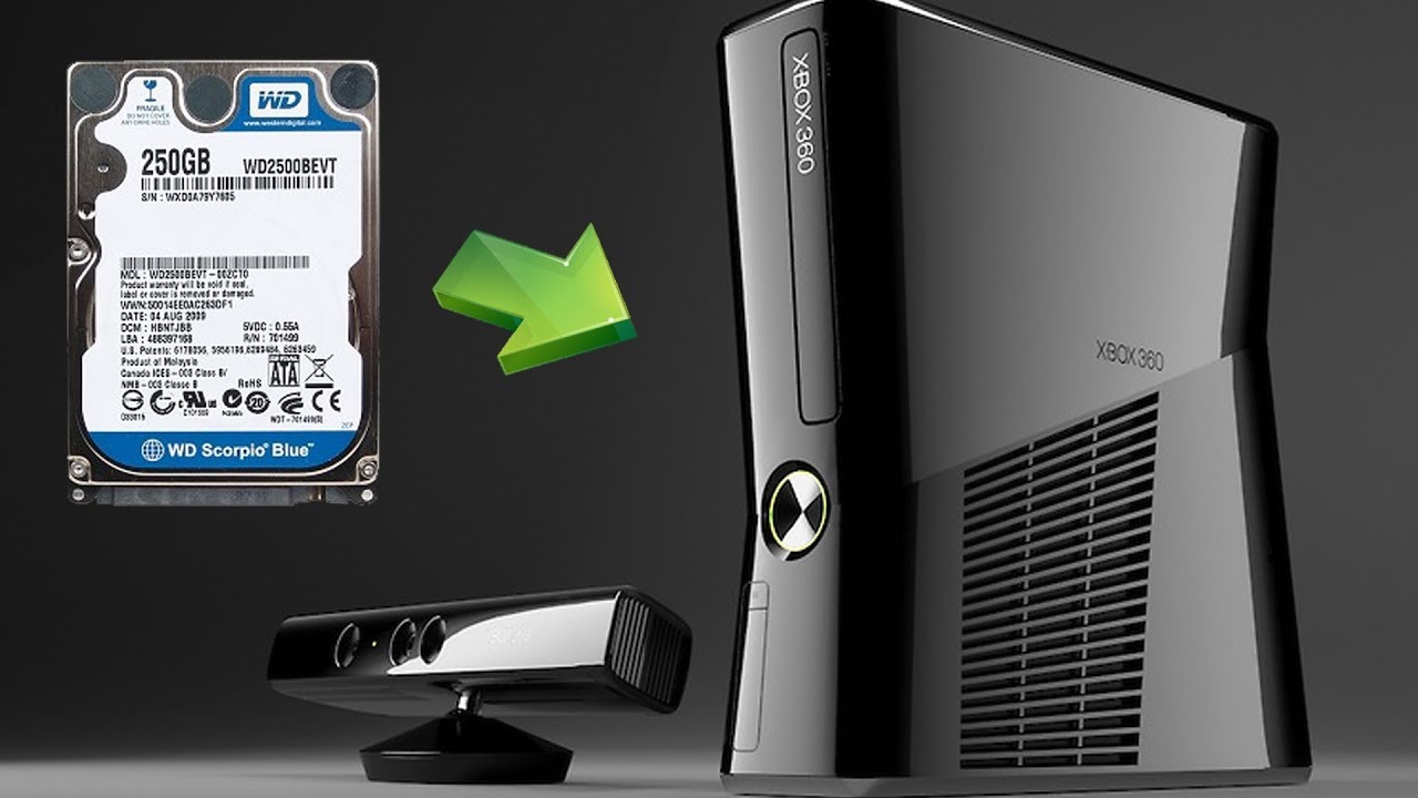 Como Hacer Compatible un Disco Duro para el Xbox 360 [Slim & -