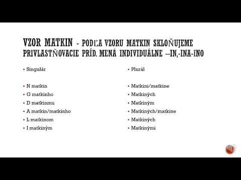 Video: Majú španielske prídavné mená pohlavie?