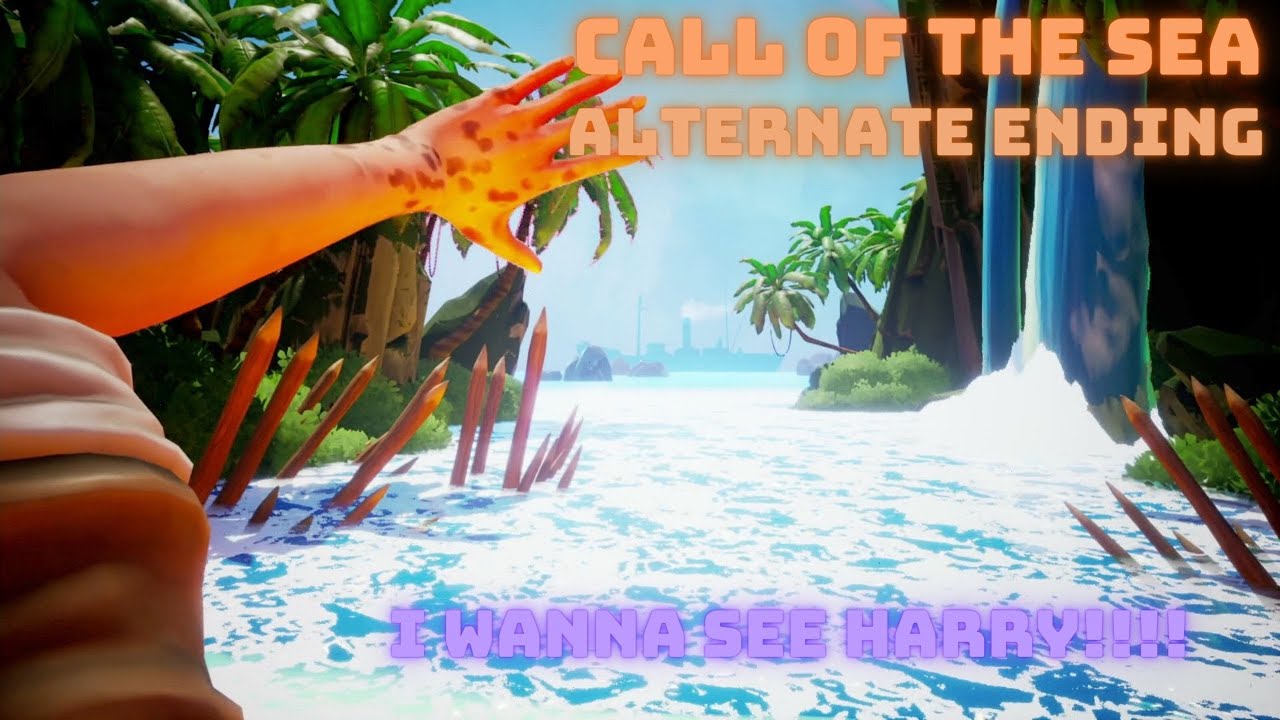 I choose Harry! Call of the Sea Alternate Ending!