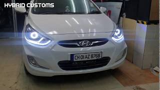Hyundai Verna Fluidic Mini H1 Bixenon Projectors