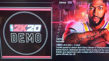 HOW TO DOWNLOAD NBA 2K20 DEMO