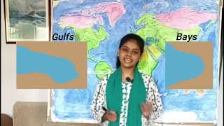 Gulfs and Bays Of the World ||  Difference between Gulf And Bay || With maps and pictures
