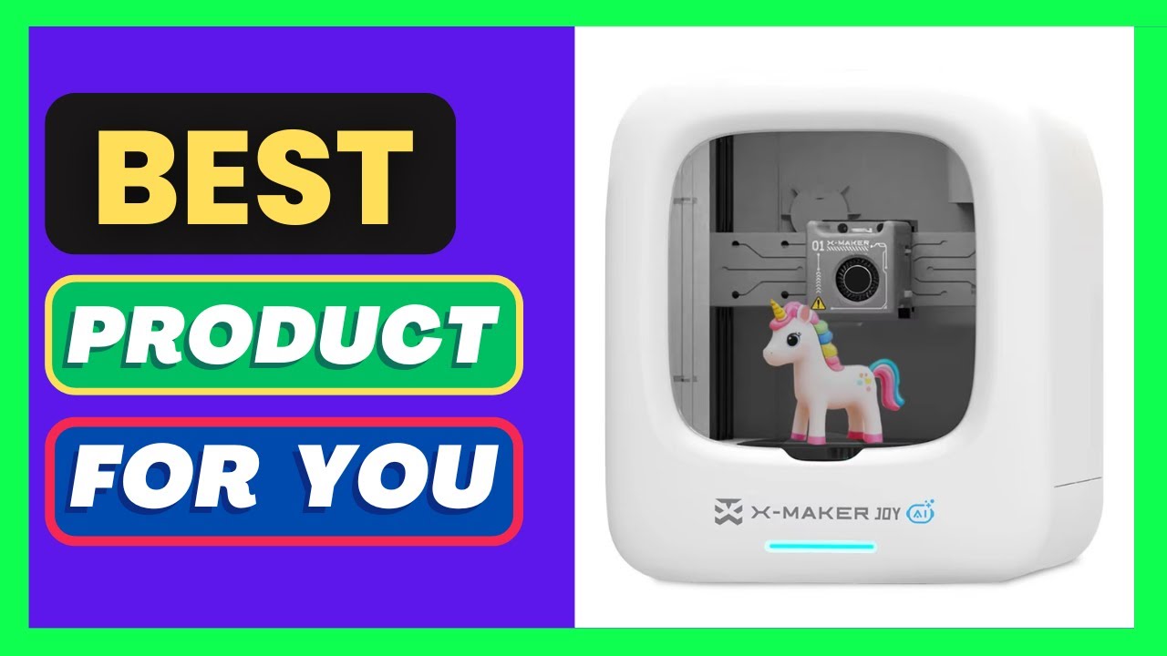 AOSEED X-MAKER JOY AI+ V4.0 3D Printer For Kids 120x120x