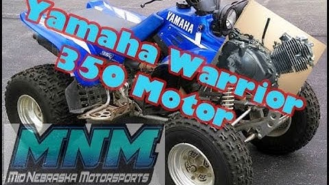 Video 1 of 2 Yamaha Warrior 350 Motor Rebuilt Disassemble Case Split Engine Tear Down Head Valve