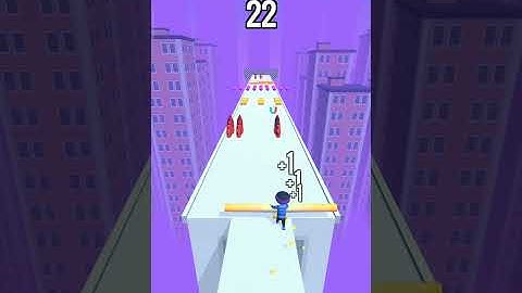 Roof Rails Game #Level 19 #Shorts #Roof Rails Game