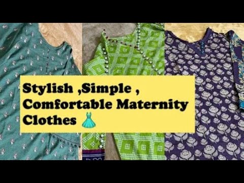 Simple, stylish, Comfortable maternity Clothes|Dress Design ideas For ...