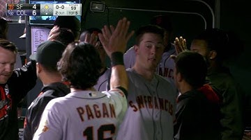 SF@COL: Panik hits a sacrifice fly to deep left