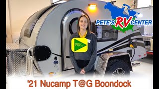 2021 Nucamp T@G Boondock | Pete's RV Walkthrough