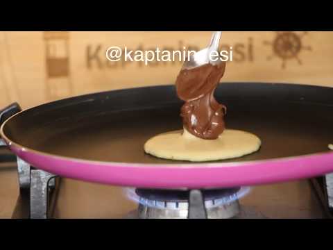 pratik çikolatalı pankek