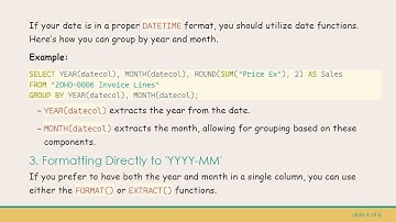 How to Convert DATETIME from YYYY-MM-DD HH:MI:SS to YYYY-MM in SQL