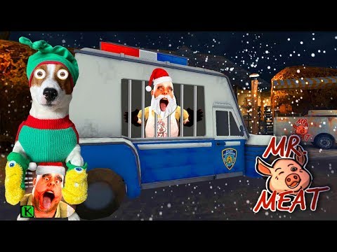 Собака играет в ? MR MEAT 1.8 ? НОВОГОДНЕЕ ОБНОВЛЕНИЕ ? СЛОЖНЫЙ РЕЖИМ