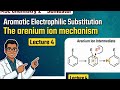Arenium ion mechanism in hindiarenium ion mechanism for aromaticelectrophilic substitutions reaction