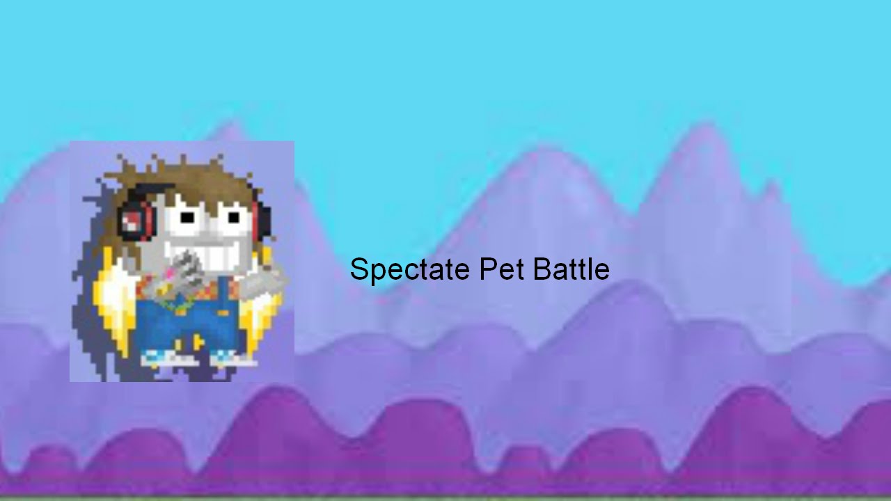 Growtopia Watching Pet Battle